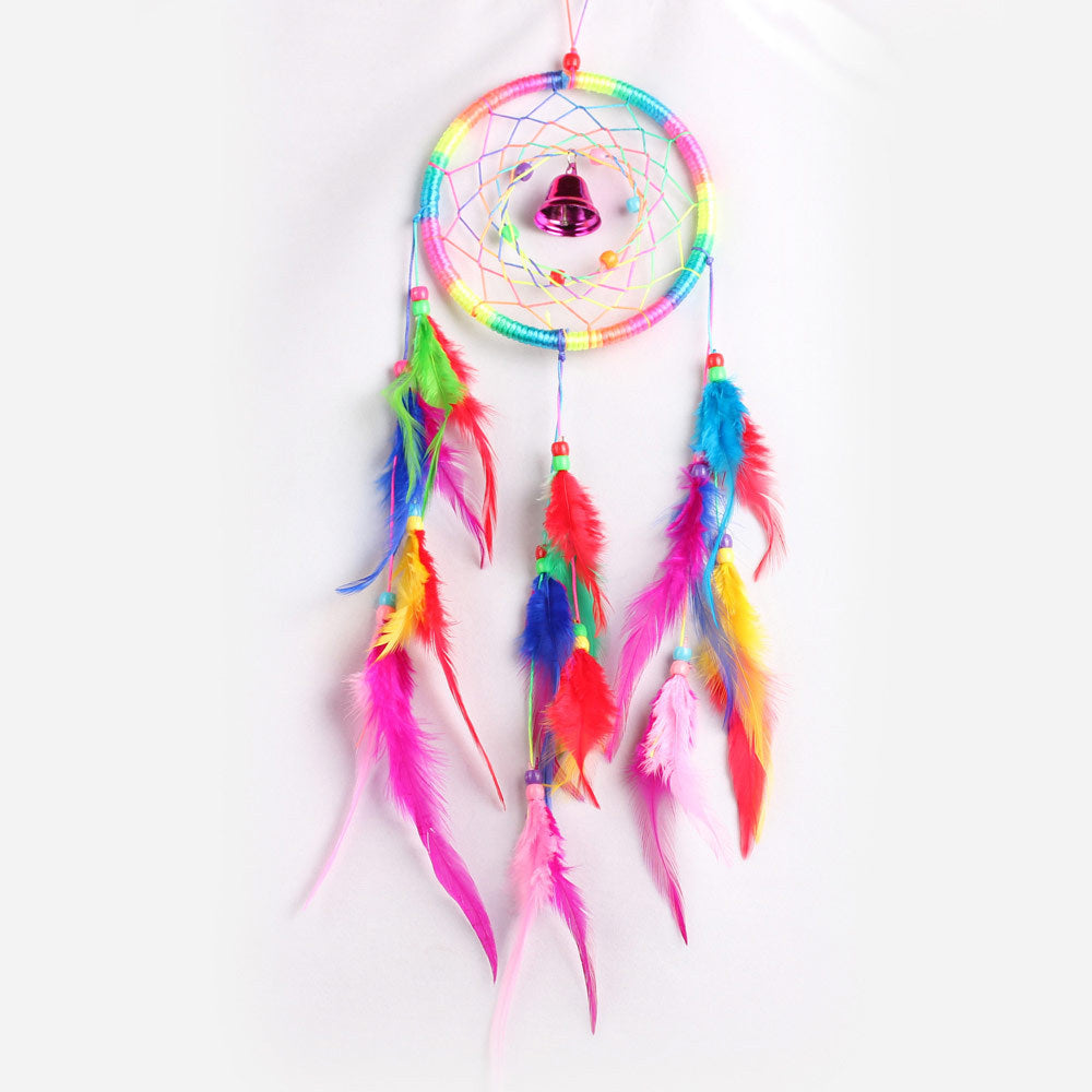 Feather Dreamcatcher Wind Chimes Pendant