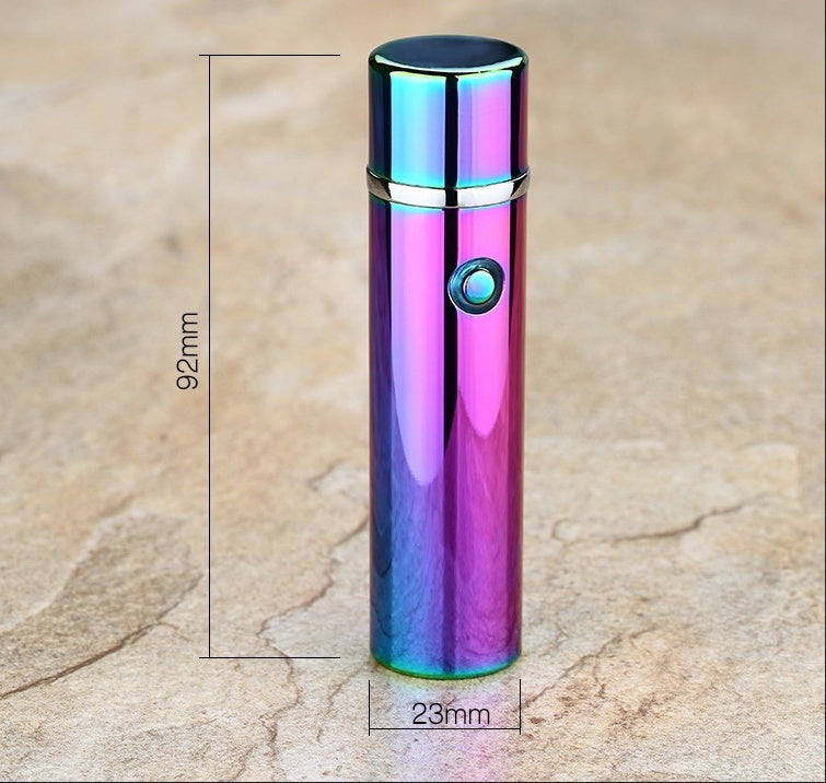 Electric Double Pulse Lighter Pipe USB Lighter Smokeless Windproof Cigarette Cigar Lighters