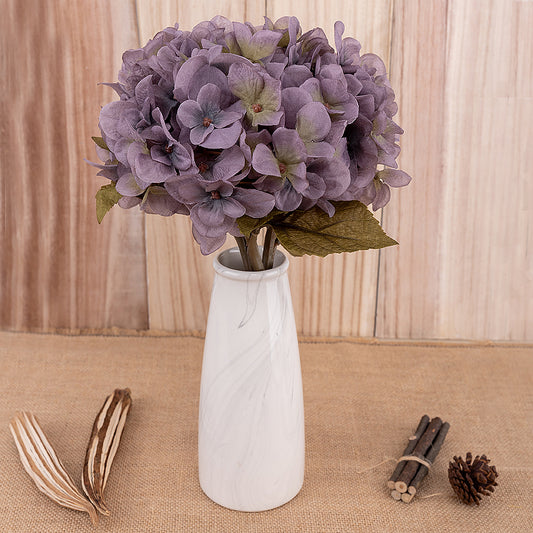 Artificial Flowers Hydrangea Branch Home Wedding Decor Autum