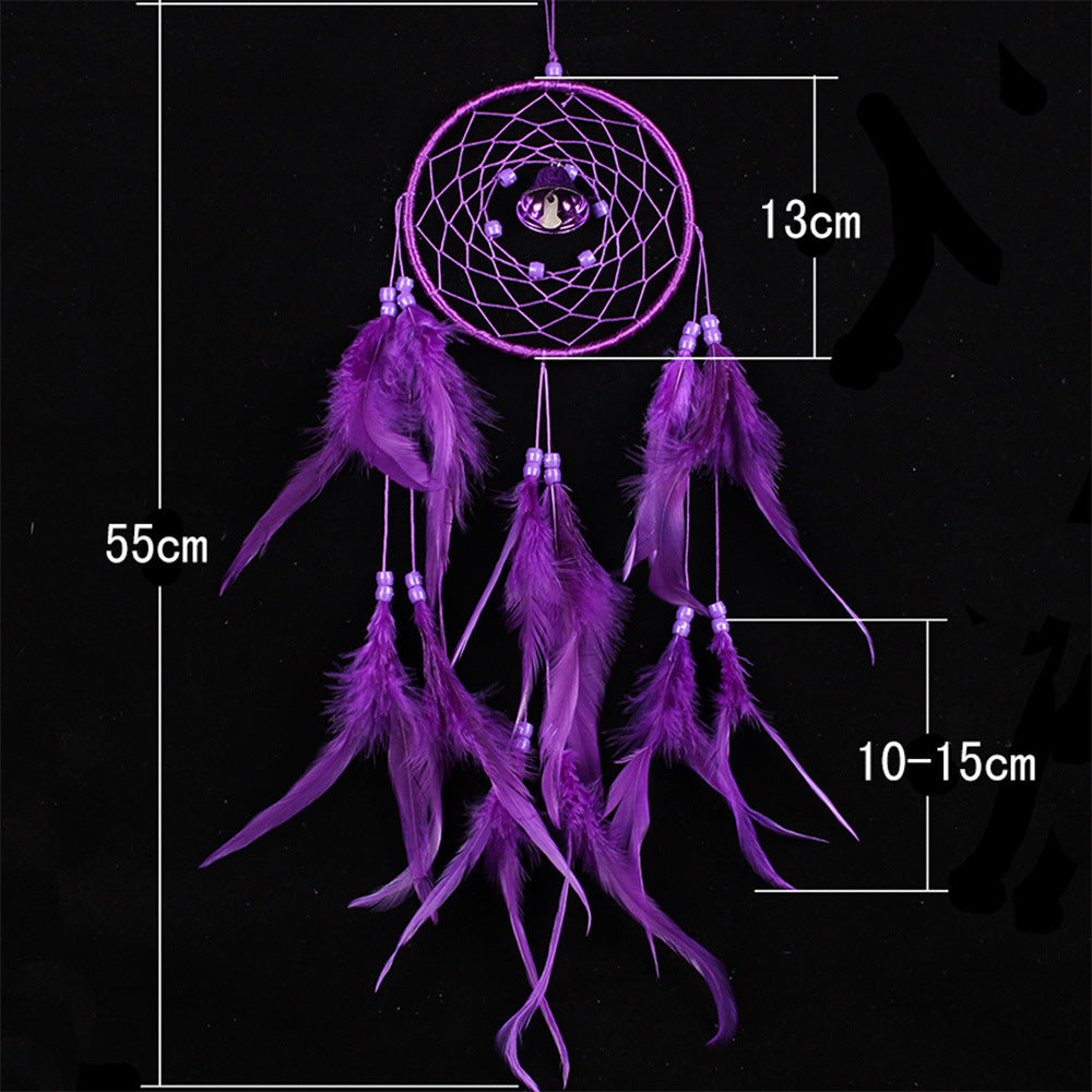 Feather Dreamcatcher Wind Chimes Pendant