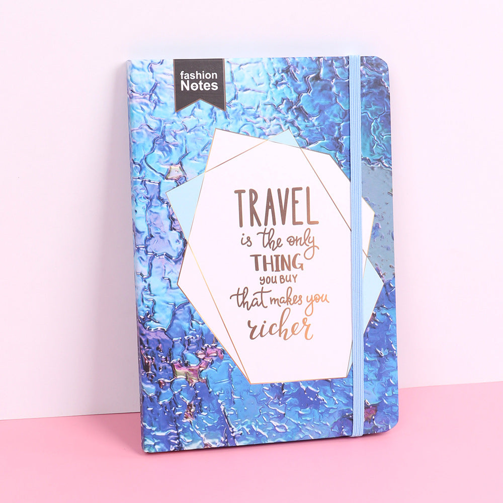 Marble Coated Notebook Diary And High Quality Thick Paper