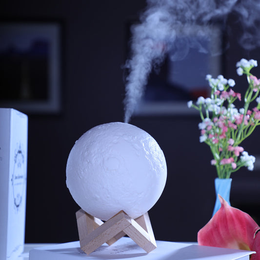 3D Moon Light Humidifier Household