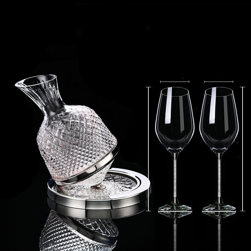 Creative European Style 2 Glass Wine Glasses In A Pair